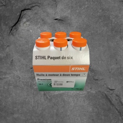 Huile 2T Stihl 200ml six pack