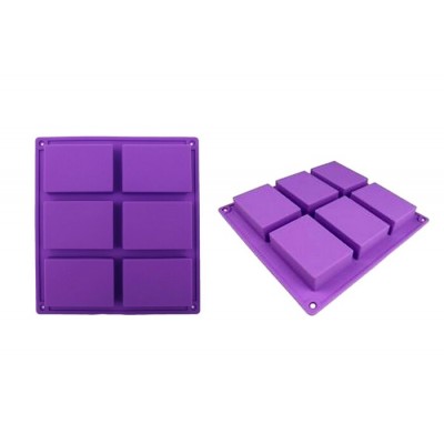 Moule en silicone 6 Rectangles