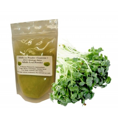 Alfalfa en poudre Luzerne 454gr (40% rabais)