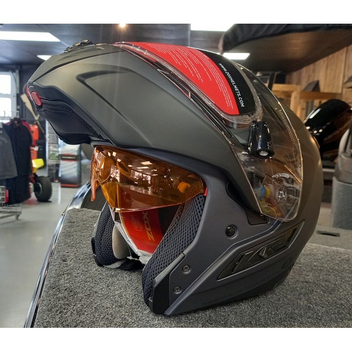 Casque modulaire ZOX visière électrique Casque modulaire ZOX visière électrique