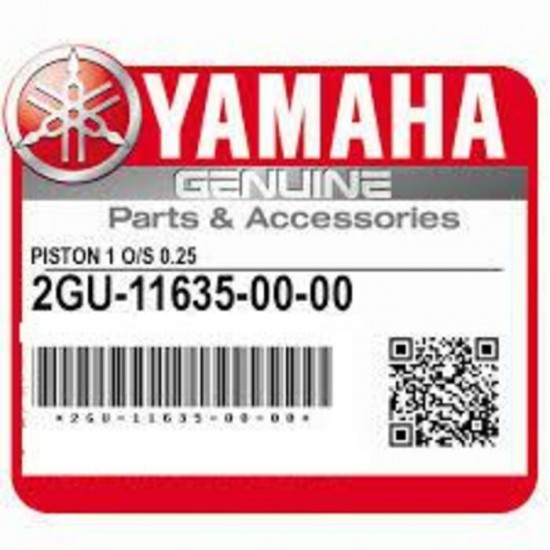 Piston 0.25mm Yamaha 2GU-11610-01-00 Piston 0.25mm Yamaha 2GU-11610-01-00
