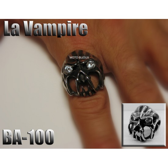 Ba-100, Bague La Vampire acier inoxidable