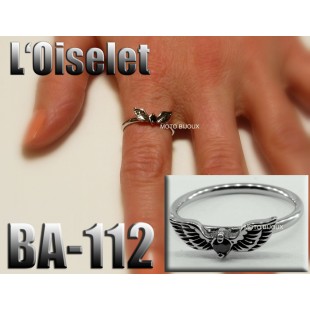 Ba-112, Bague L'Oiselet  inoxidable