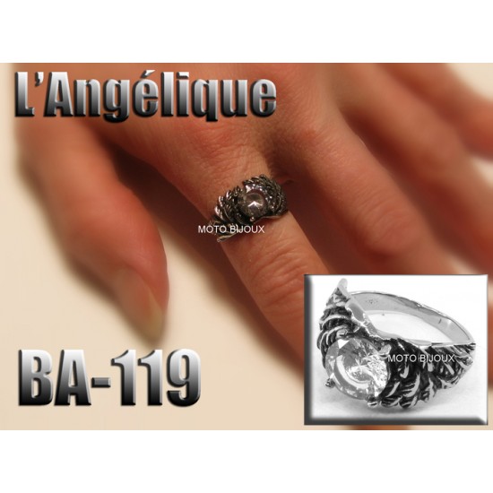 BA-119, Bague L'Angélique acier inoxidable
