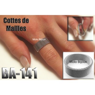 Ba-141, Bague Moderne pour homme ou femme acier...