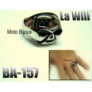 Ba-157, Tête de mort La Will,  Acier inoxidable