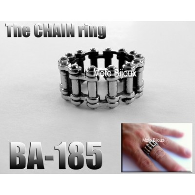 Ba-185, The Chain ring acier inoxidable Ba-185, The Chain ring acier inoxidable