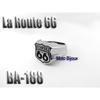 Ba-188 La Route 66 en acier inoxidable