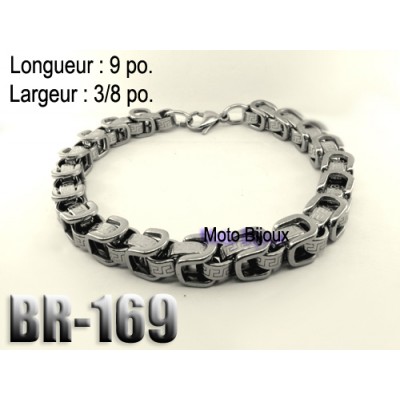 Br-169, Bracelet  acier inoxidable « stainless...