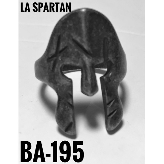 Ba-195 bague La Spartan acier inoxidable (...