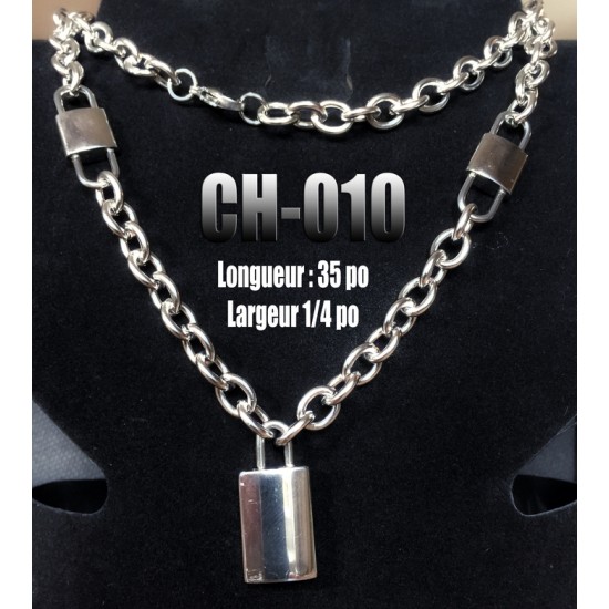 Ch-10, Trio de Cadenas, acier inoxidable (...