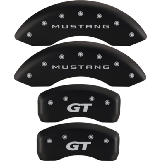 MGP Couvre Étrier Noir logo Mustang GT 1999-2004 Mustang GT/V6