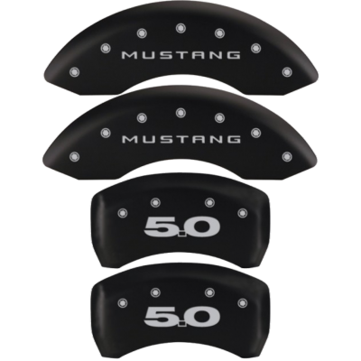 MGP Couvre etrier noir logo Mustang et 5.0...
