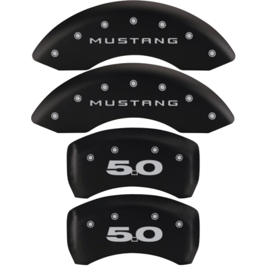 MGP Couvre etrier noir logo Mustang et 5.0 Mustang 2011-2014 GT