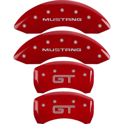 MGP Couvre Étrier Rouge logo Mustang GT 2011-2014...