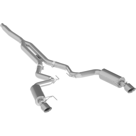 MBRP Cat Back Stainless  2015-2023 Mustang EcoBoost coupé