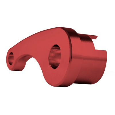 Steeda Levier de Capot Billet Aluminium Rouge 2015-2023 Mustang