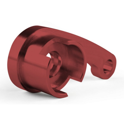 Steeda Levier de Capot Billet Aluminium Rouge 2015-2023 Mustang
