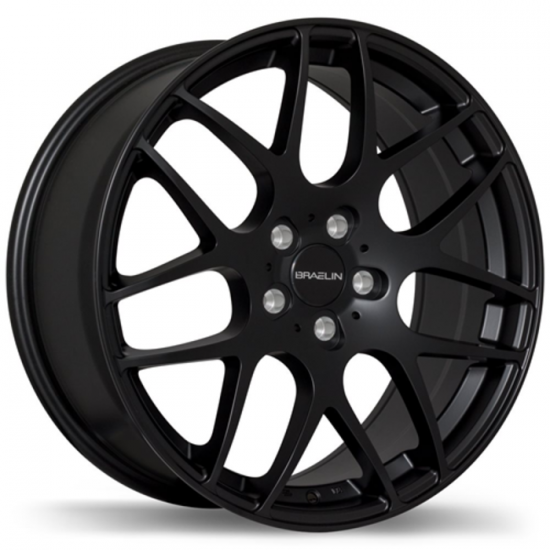 Braelin BR06 Fini Noir Satiné 19'' x 9.5'' Mustang 2005-2019 GT/V6/EcoBoost + GT500 2007-2012