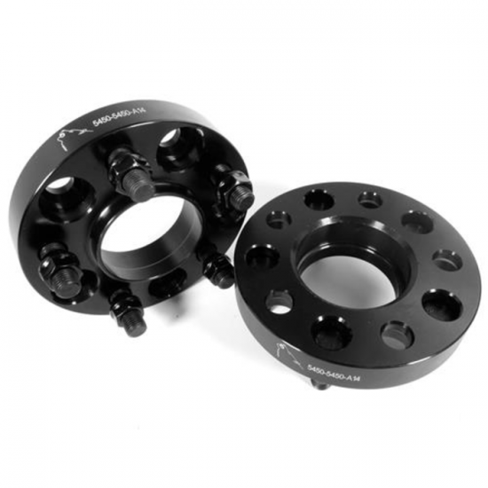 Coyote Spacers de Roue Hub Centric 30mm/1.25'' en Aluminium Noir 1994-2014 Mustang