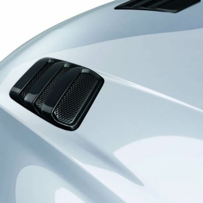 Air Design Louver de Capot Noir Satiné 2018-2023 Mustang GT/EcoBoost 