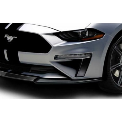 Air Design Prise d'air Pare Choc avant Noir Satiné Mustang 2018-2023 paire