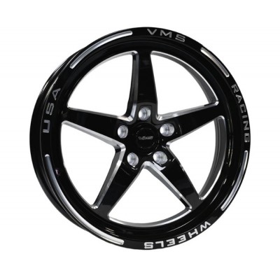 VMS Racing Mag de Drag 17x10+54mm Noir/Machiné...