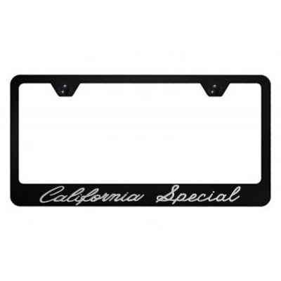 Contour de Plaque en Metal Noir avec logo...