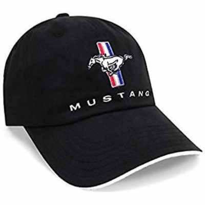 Casquette Noir MUSTANG Cheval + Barres