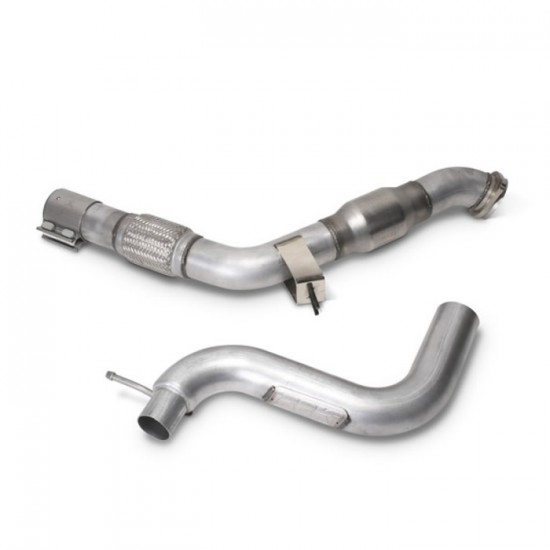 BBK Downpipe 3'' avec Catalyseur 2015-2023 Mustang EcoBoost 