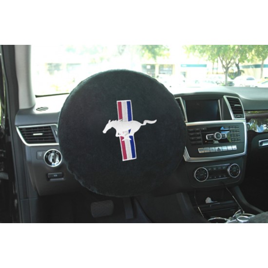 Seat Armour Protège Volant Noir logo Mustang...