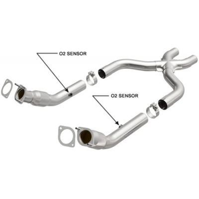 Magnaflow X-Pipe avecCcatalyseurs Haute...