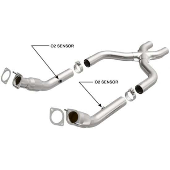Magnaflow X-Pipe avecCcatalyseurs Haute...
