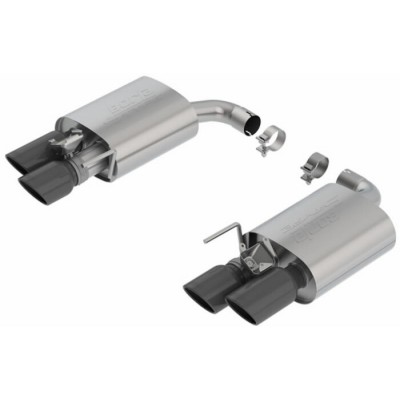 Borla Axle-Back Type-S Embouts Noir 2018-2023...