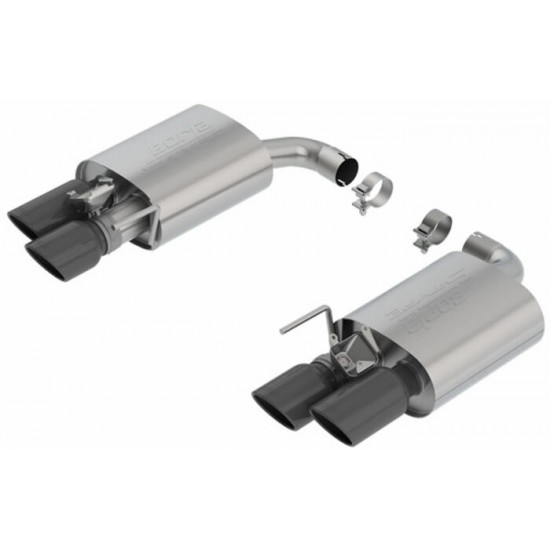 Borla Axle-Back Type-S Embouts Noir 2018-2023...