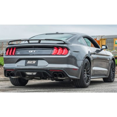Borla Axle-Back Type-S Embouts Noir 2018-2023 Mustang GT avec exhaust active