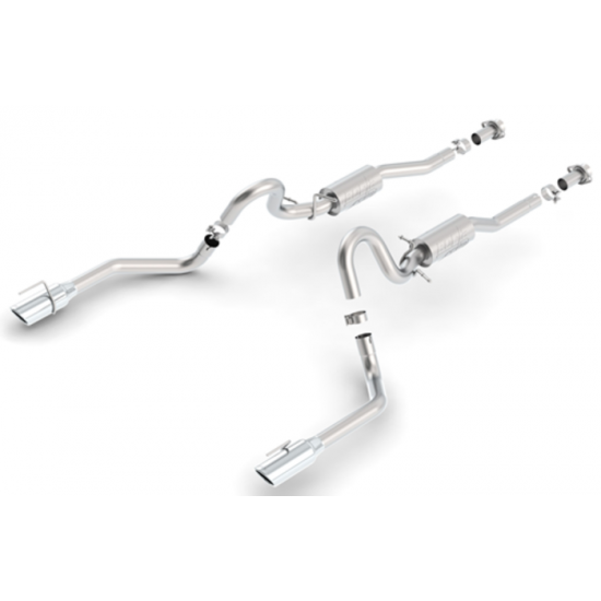 Borla Cat-Back Type-S 1999-2004 Mustang GT/BULLITT/MACH1