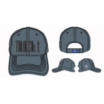 DCI Casquette Mustang MACH 1 Gris