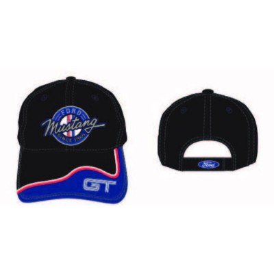 DCI Casquette Mustang GT Noir/Bleu/Rouge/Blanc