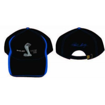 Casquette SHELBY GT500 Noir & Bleu
