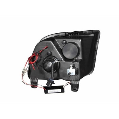 Anzo Lumiere avant Projecteur Noir avec Halo 2005-2009 Mustang GT/V6
