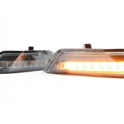 Morimoto Lumiere Flasher avant XB DEL Fumé 2015-2017 Mustang