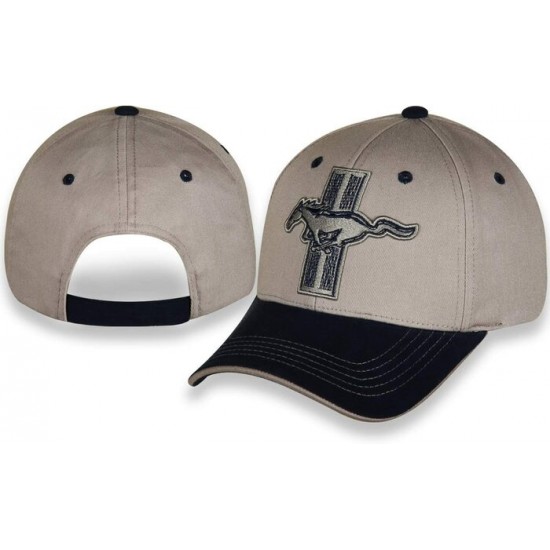 CFS Casquette Mustang Gris/Bleu