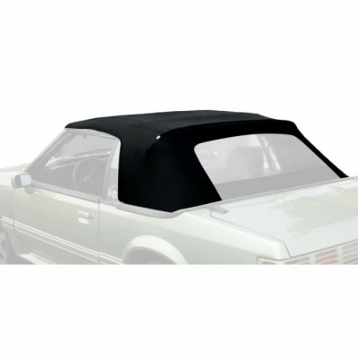 Kee Auto Tops Toit Décapotable  sans Vitre Noir Vinyl Superieur 1991-1993 Mustang