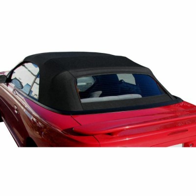 Kee Auto Tops Toit Décapotable 1994-2004  Mustang SailCloth Noir sans Vitre 