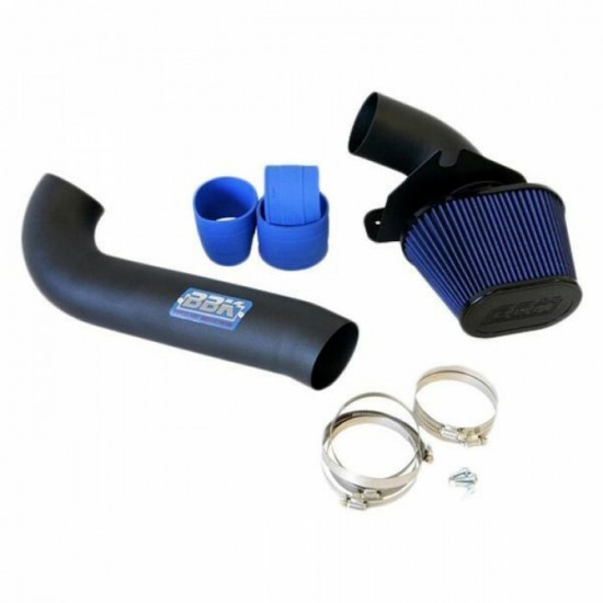 BBK Entrée D'air Froid Noir 1986-1993 Mustang 5L- Adapteur 1558 requis pour 1986-1988 5L Mustang