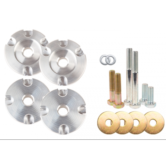 Steeda Systeme de Bushing Insert en Aluminium RACE  2015-2023 Mustang GT/V6/EcoBoost