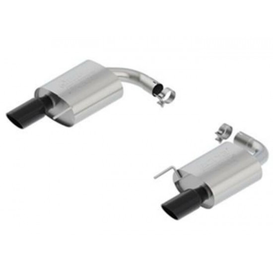 Borla ATAK Axle-Back Exhaust avec Embouts Noir...