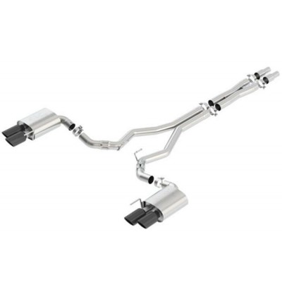 Borla ATAK Cat-Back Exhaust avec Embouts Noir ...