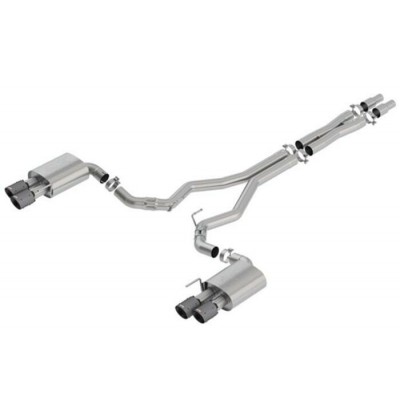 Borla ATAK Cat-Back Exhaust avec Embouts Noir...